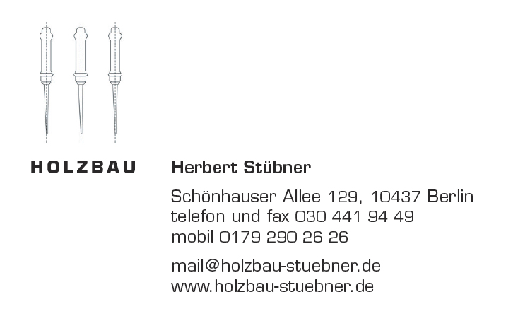 HOLZBAU STUEBNER BERLIN